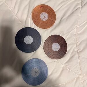 Taylor Swift Midnights Vinyl Coaster Set of 4